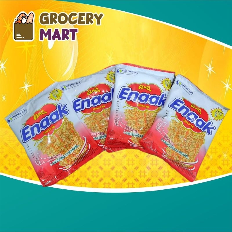 

Mie Gemez Enaak Snack Mi 16gr Renceng Isi 10pcs