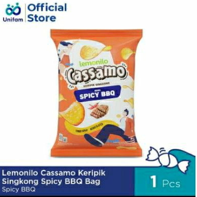 

LEMONILO CASSAMO KERIPIK SINGKONG RASA SPICY BBQ 50G