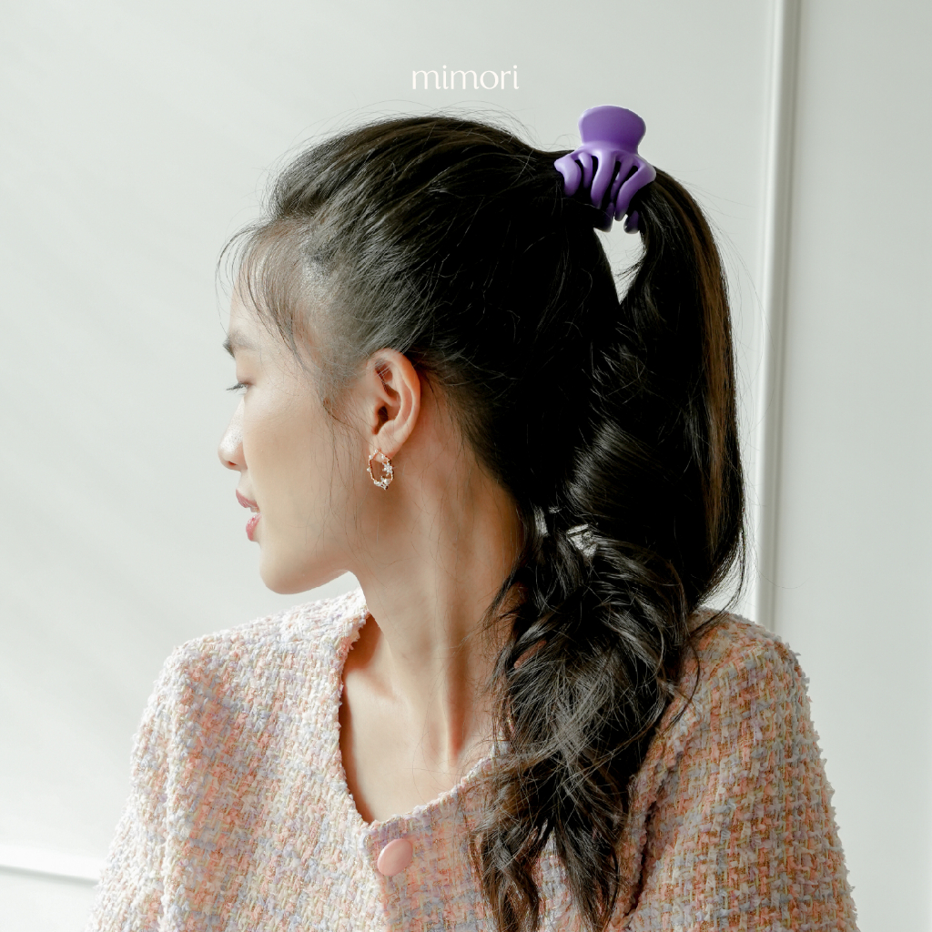 Mimori Korean Hair Claw - Kkoch Bundling Series - Jepit Rambut Korea / Jedai Korea
