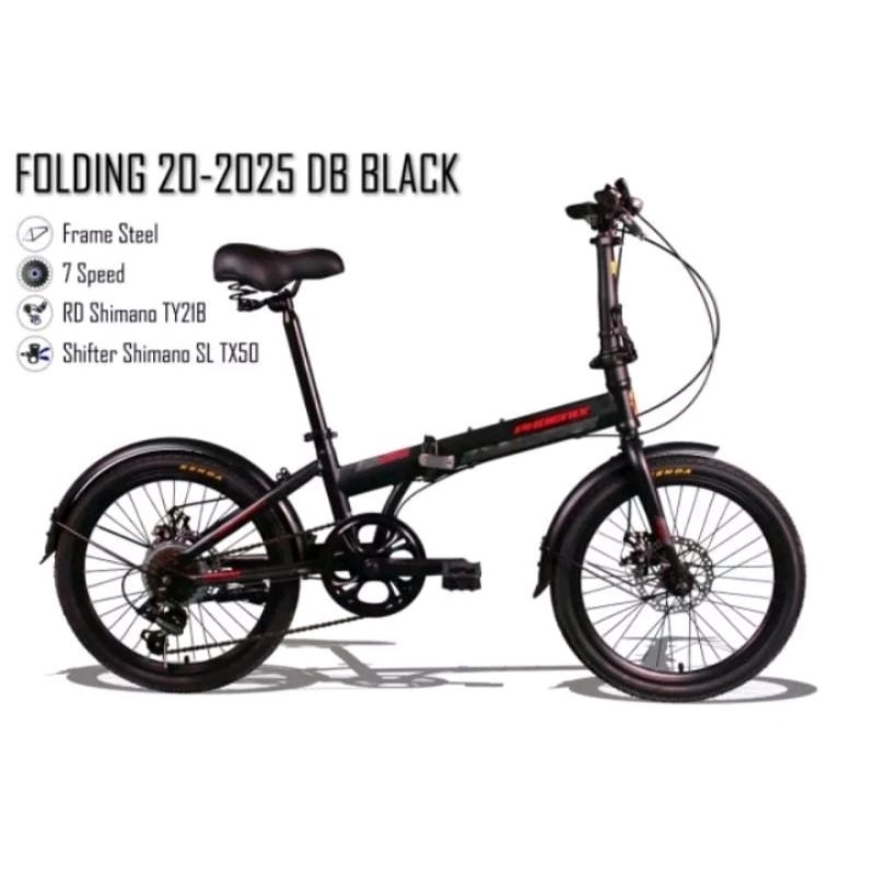 Sepeda Lipat PHOENIX 2025 DB Folding Bike 20 inch