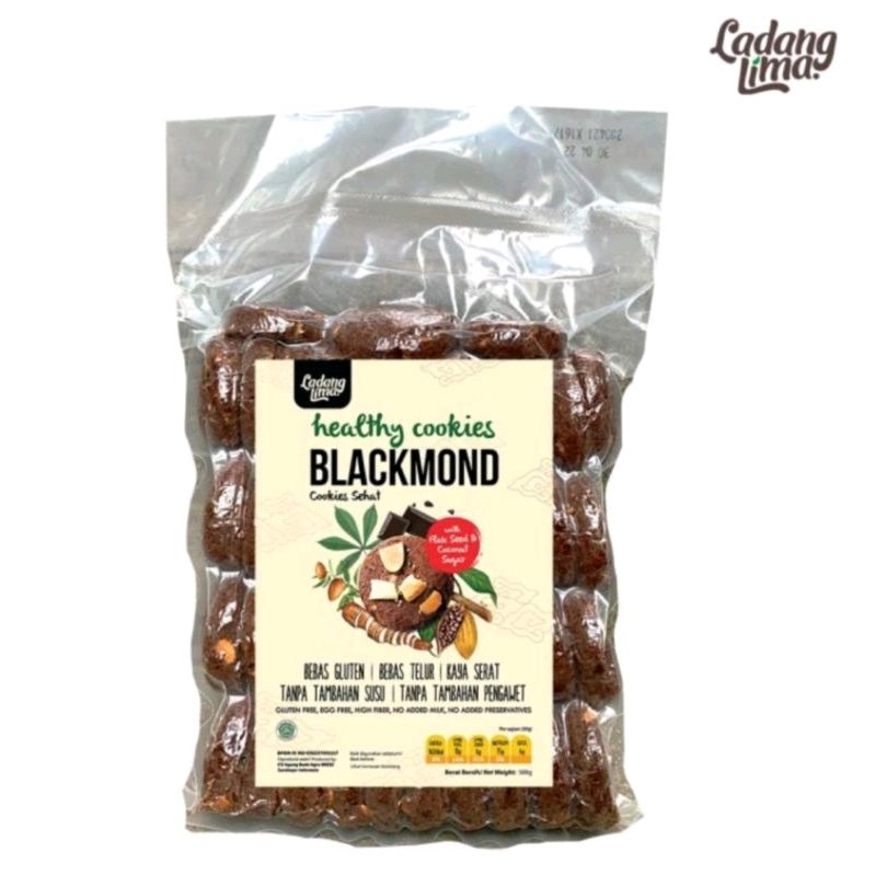 

LADANG LIMA BLACKMOND 500 GR HEALTHY COOKIES GLUTEN FREE