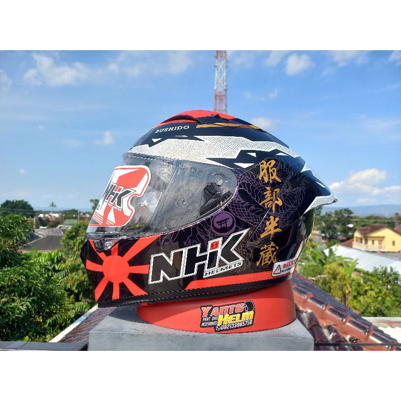NHK GP R TECH MIHAIL FREE VISOR MIDDLE SMOKE