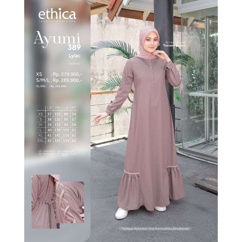 GAMIS ETHICA AYUMI 389 GAMIS ETHICA TERBARU