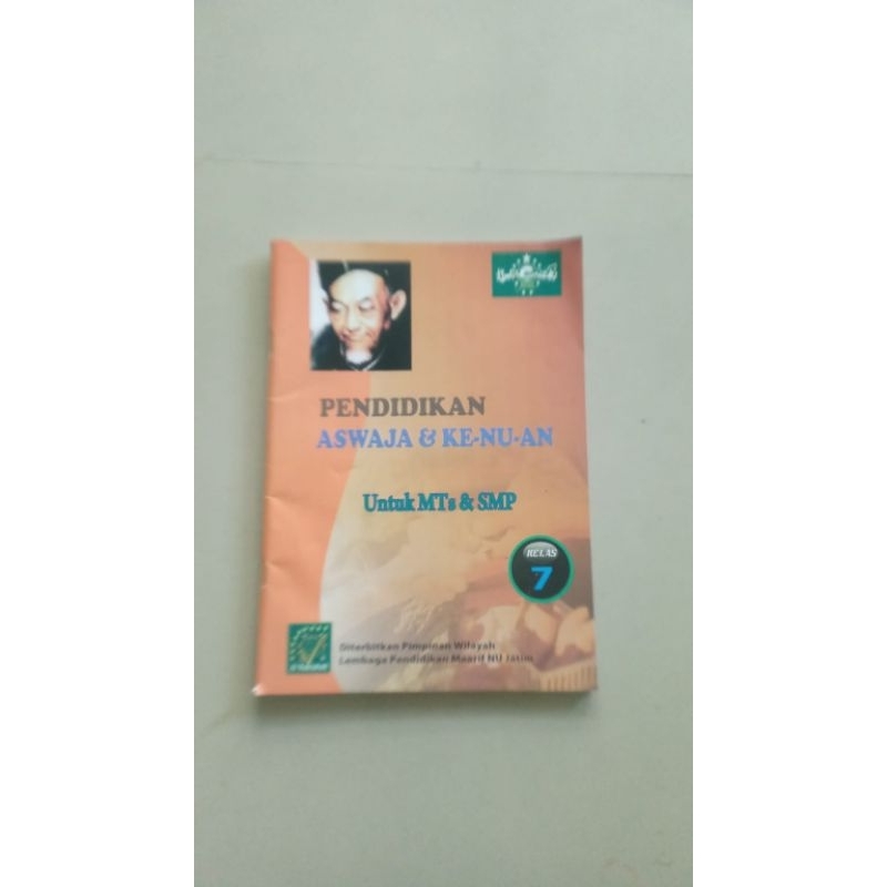 buku aswaja dan ke-NUan kelas 7 SMP/MTs