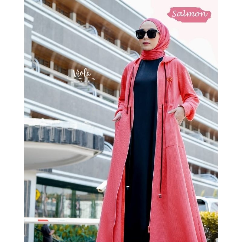 AZQILA HODIE // GAMIS BLEZER HODIE ORIGINAL VIOLA