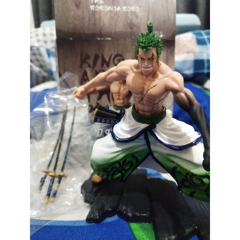 one piece figure king of artist zoro dxf glm koa fzo