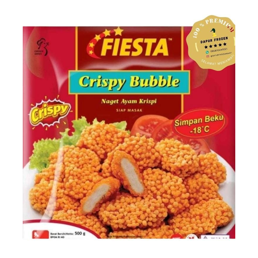 

Fiesta Crispy Buble Nugget 500gr