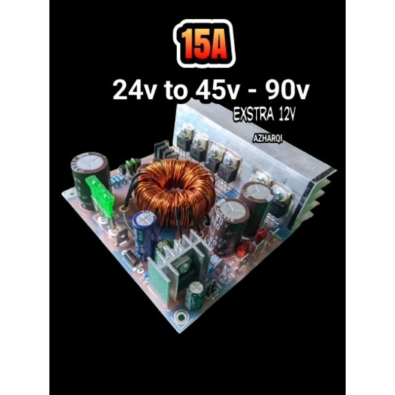 inverter Dc to Dc 24v to 45v - 90v ct Dc