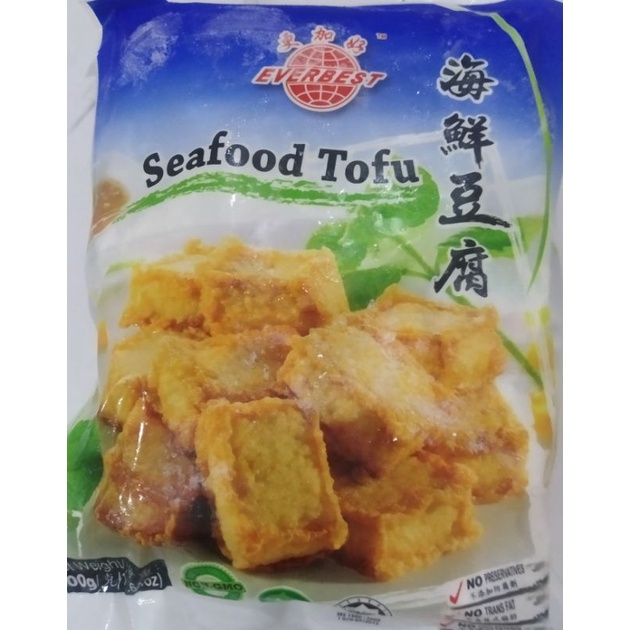 

Everbest Seafood Tofu 500gr Frozen Food Vegetarian Pekanbaru