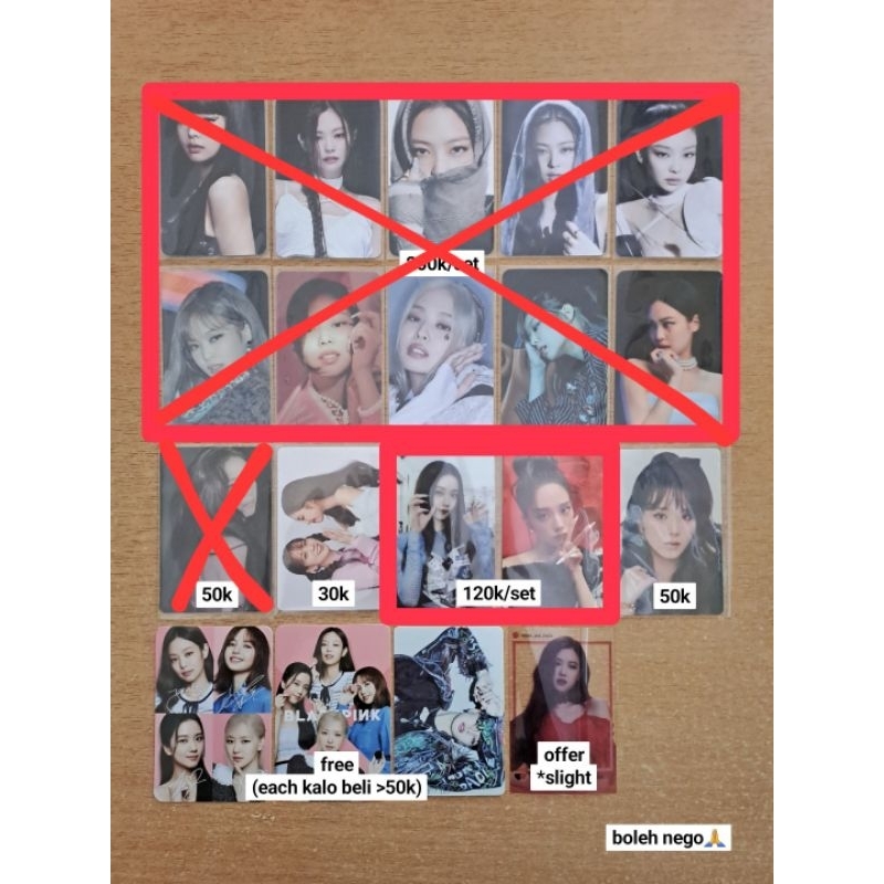Photocard Blackpink