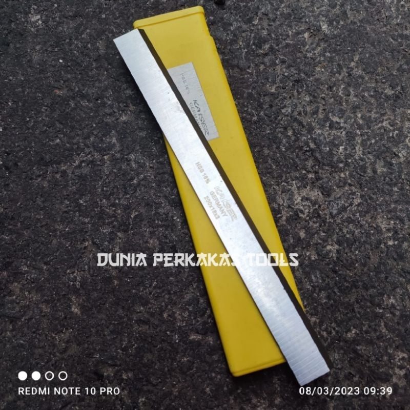 Kaiser HSS Pisau Planer Duduk / Pisau Serut Kayu Hss Germany