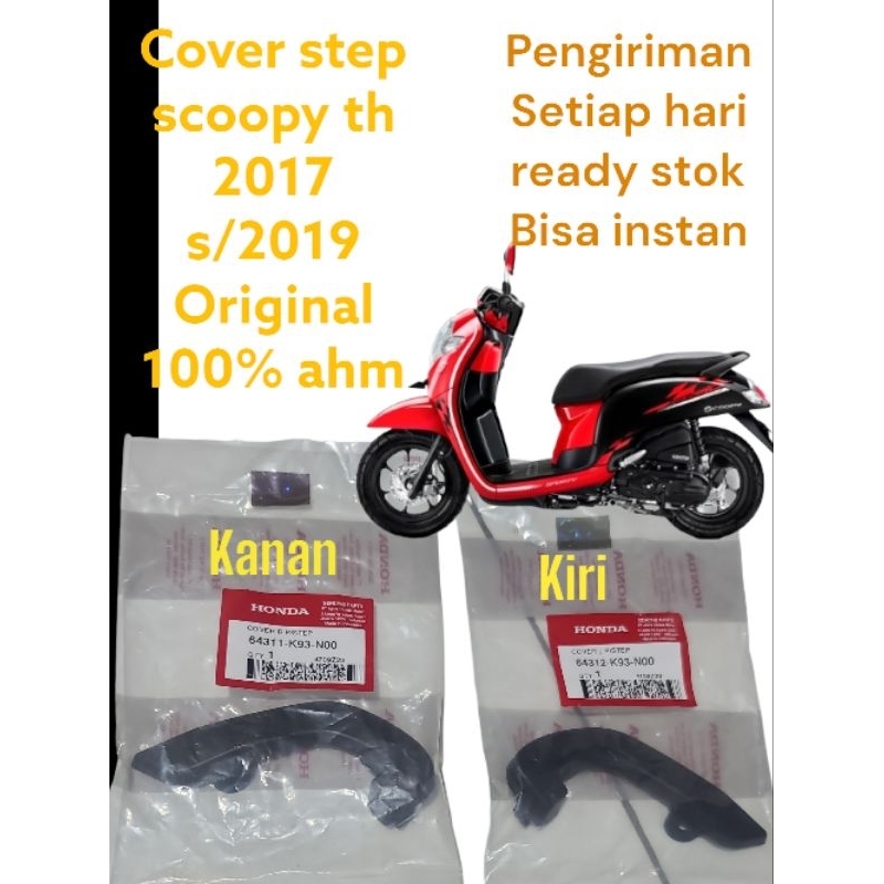Cover step scoopy 2019 2018 2018 2017 original
