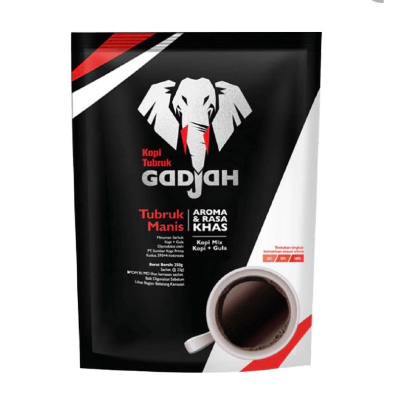 

Gadjah kopi tubruk 150g