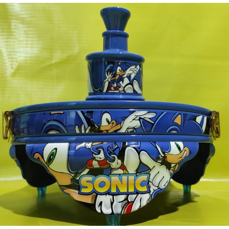 TEBOK PVC LOVEBIRD DECAL BERMOTIF SONIC DAN SPONGEBOB