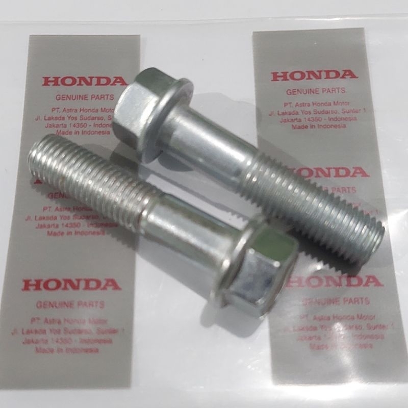 Baut Shock Shok Sok Depan Segitiga Depan Honda Beat Vario125 150 Scoopy Spacy PCX ADV Original