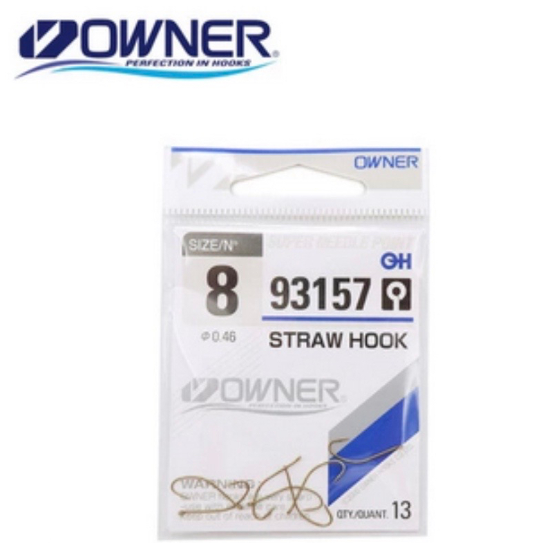 KAIL PANCING OWNER STRAW HOOK 93157 ORIGINAL MADE IN JAPAN