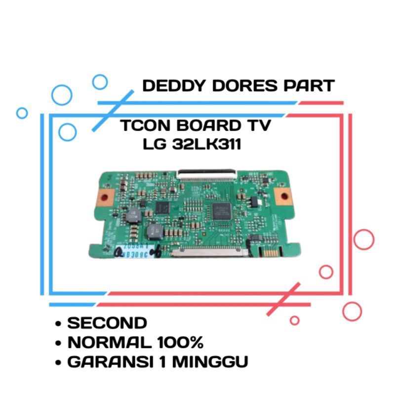 TCON TIKON TCON BOARD PAPAN LAYAR TV LG 32LK311 32LK310