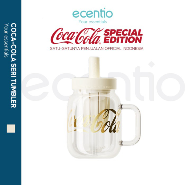 

Promo ecentio Coca-Cola Co-branded Flower Tea Cup Kaca Gelas 790ML Limited