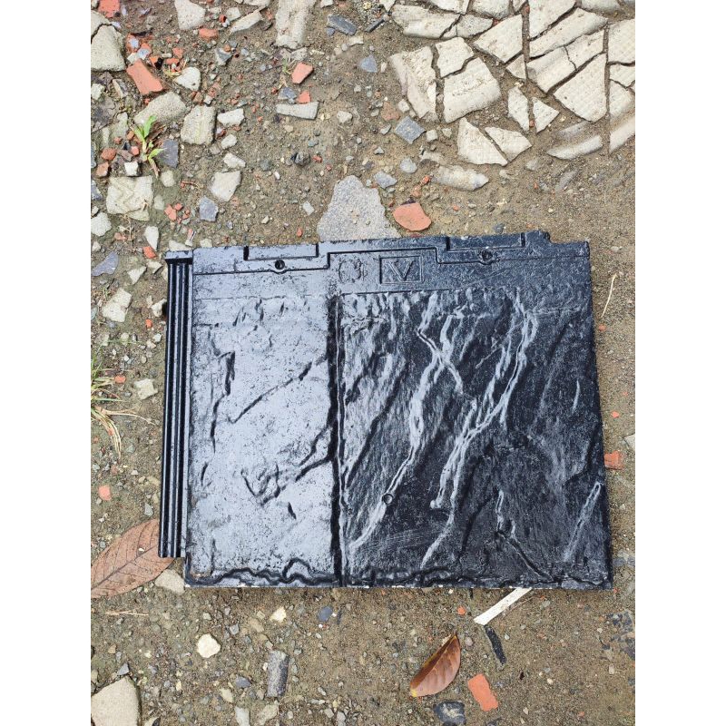 Genteng Beton Cisangkan Motif Batu Kenteng Murah Atap Rumah Kokoh Awet Tahan Lama