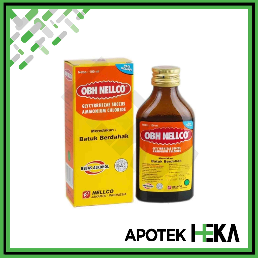 OBH Nellco Batuk Berdahak Sirup 100 ml - Obat Batuk Berdahak (SEMARANG)