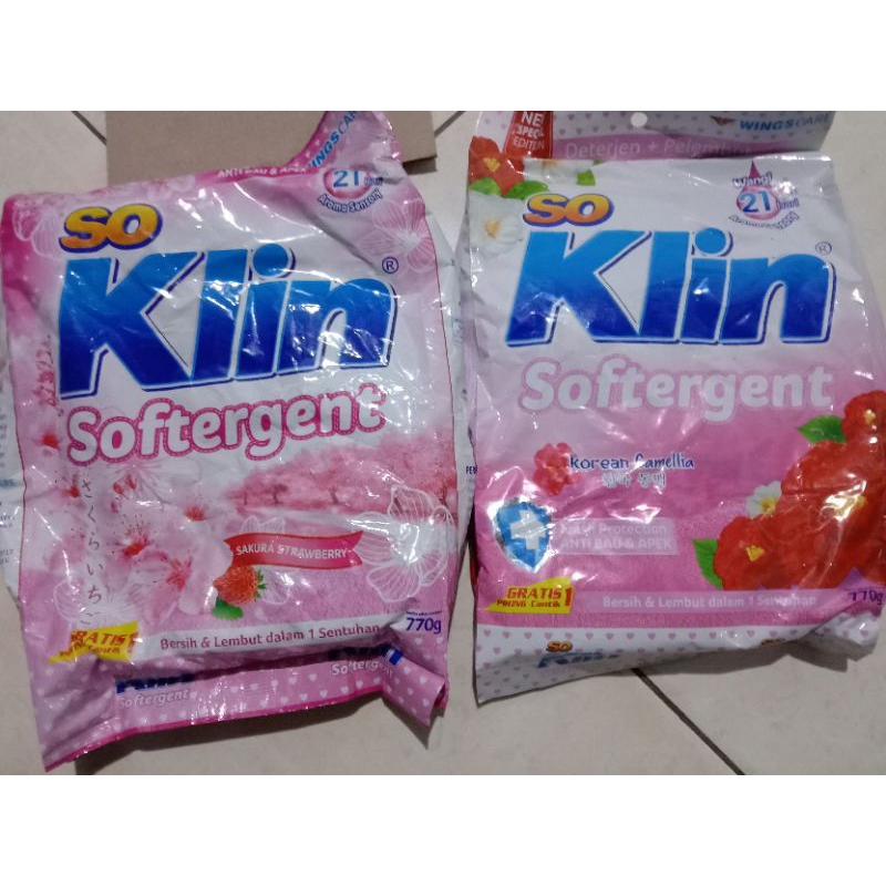 soklin softergent 770gr