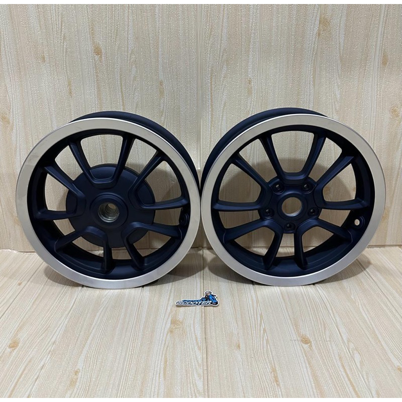 Rims Velg Yacht Blue Original Ori Vespa Primavera Sprint LX S R12 Ring12