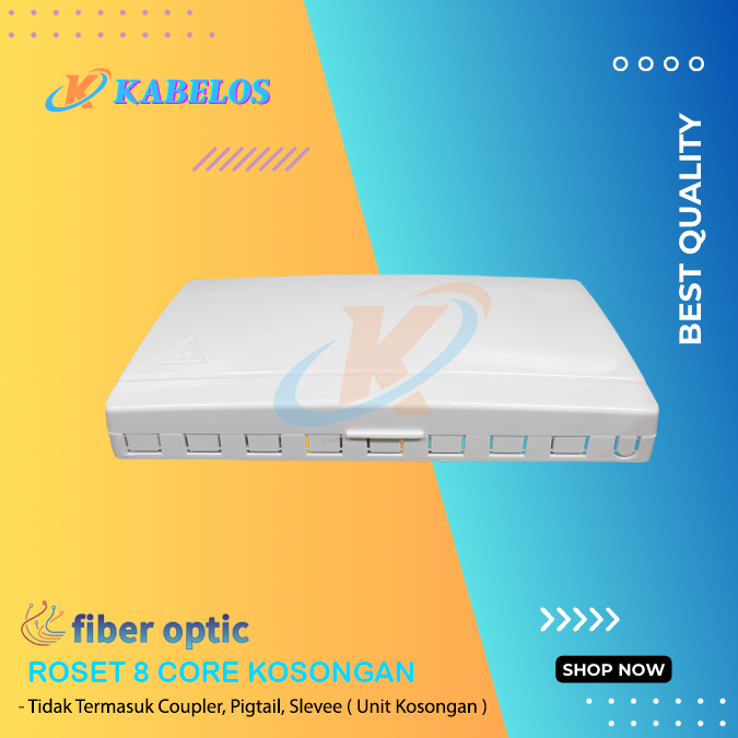 Roset Fiber Optic 8 Core kosongan|Roset FO 8 Core