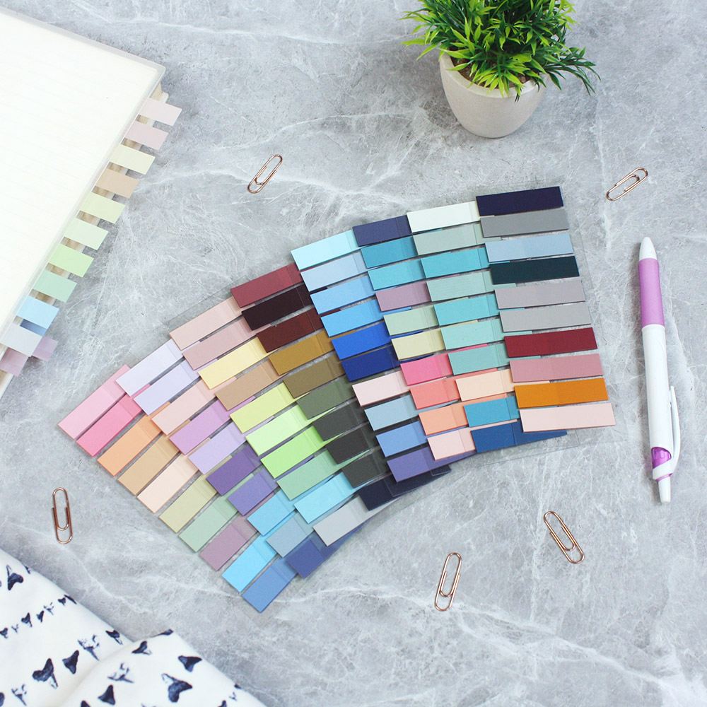 

PINKABULOUS Morandi 10 Colorful Index Page Markers