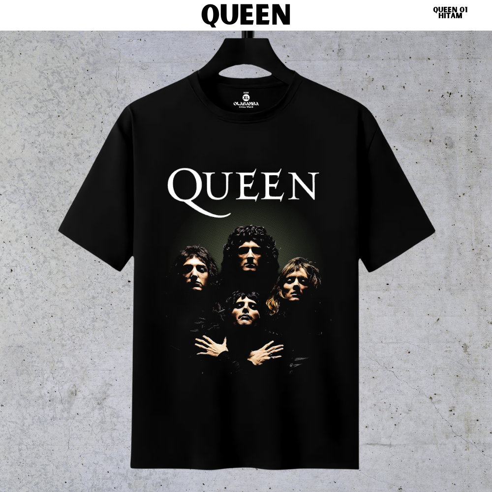 Baju Band | Kaos Band | Baju Band Original | Kaos Band Queen OLABAMBA VOL 1