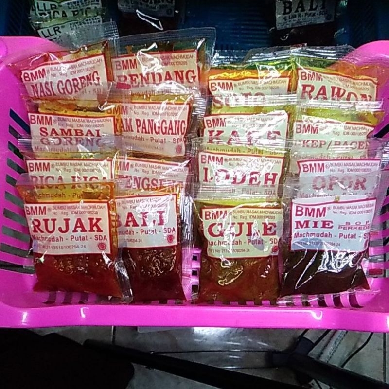 

PAKET BUMBU MASAK INSTAN 16 variant By BMM
