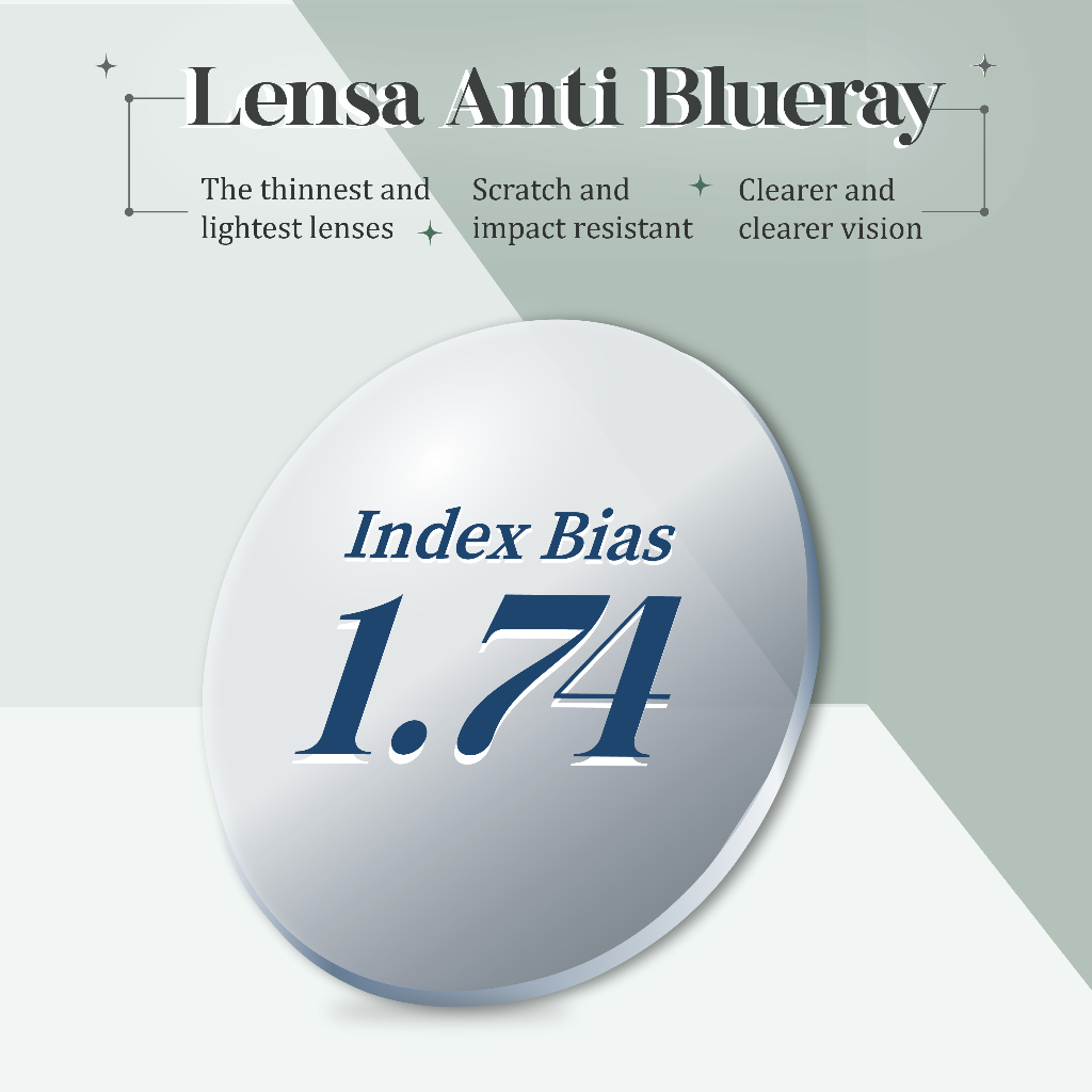 SSON TVTE - Lensa Index 1.74 Anti Blueray Lensa Super Tipis dan Ringan 10