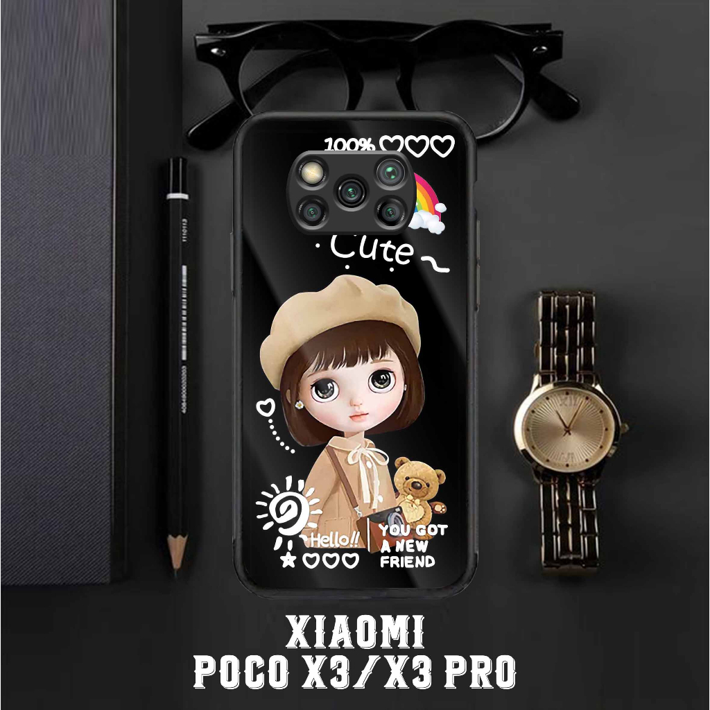 Case XIAOMI POCO X3/POCO X3 PRO NFC Motif [CUTE] Terlaris Casing POCO X3 PRO NFC Terbaru 2D Softcase