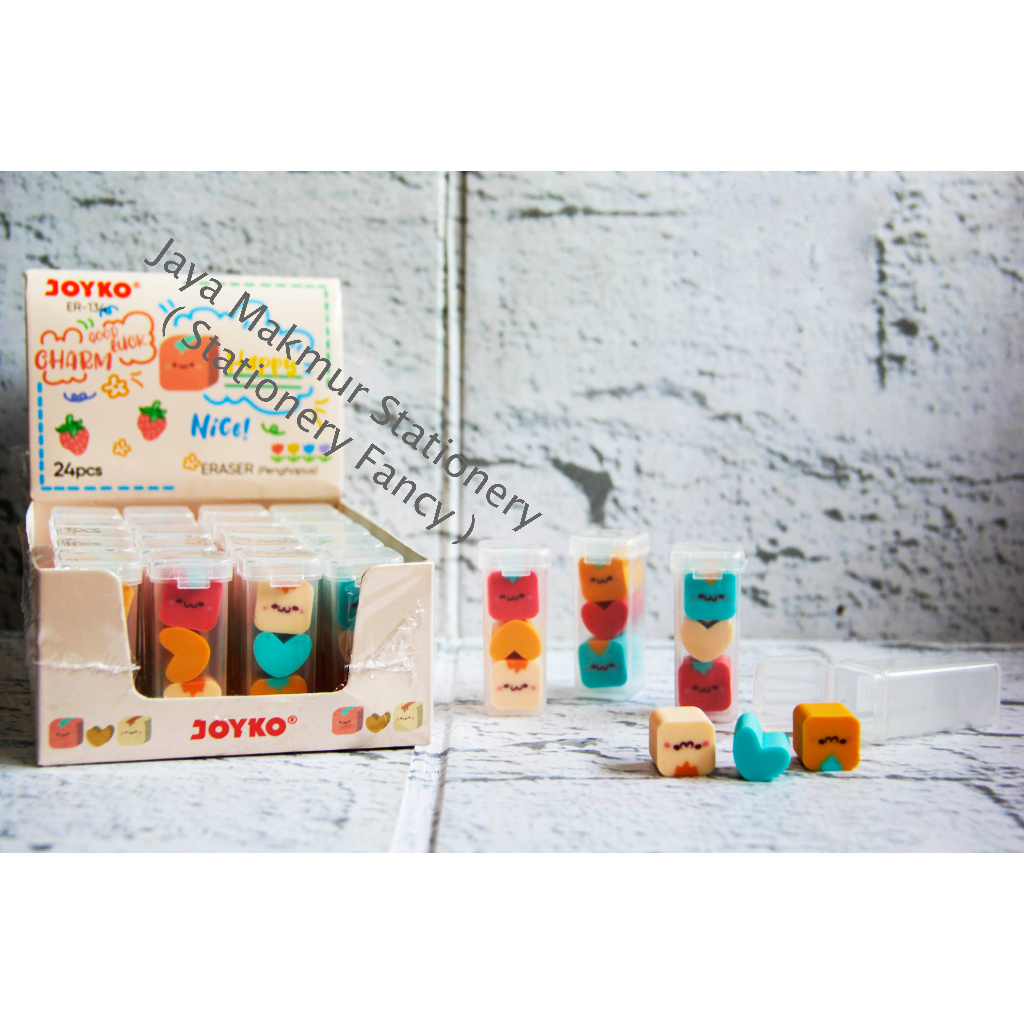 

Penghapus Eraser Joyko Good Luck Charm ER-134 (3 pcs)