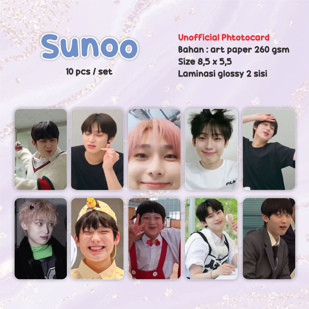 Photocard Enhypen Unofficial Meme Face
