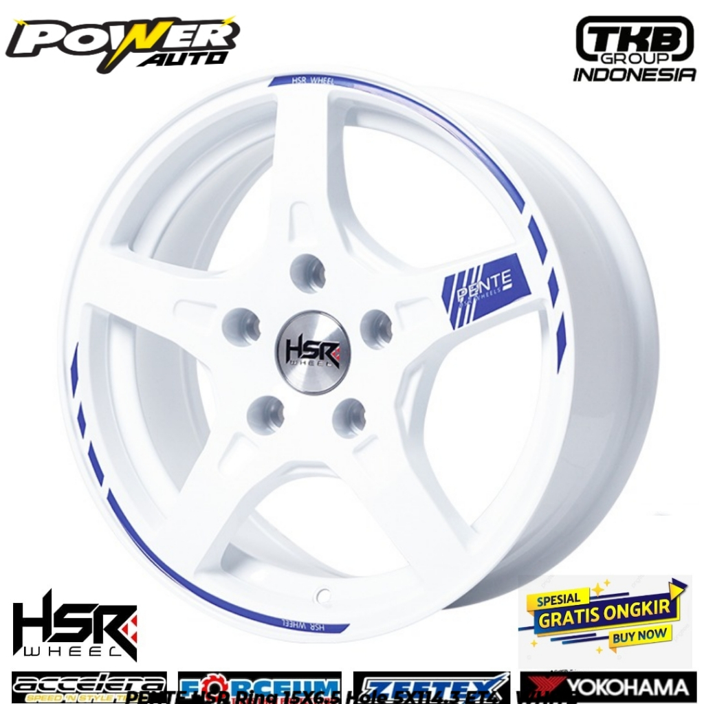 velg untuk mobil ertiga luxio xover hsr pente ring 16 warna putih termurah bebas ongkir