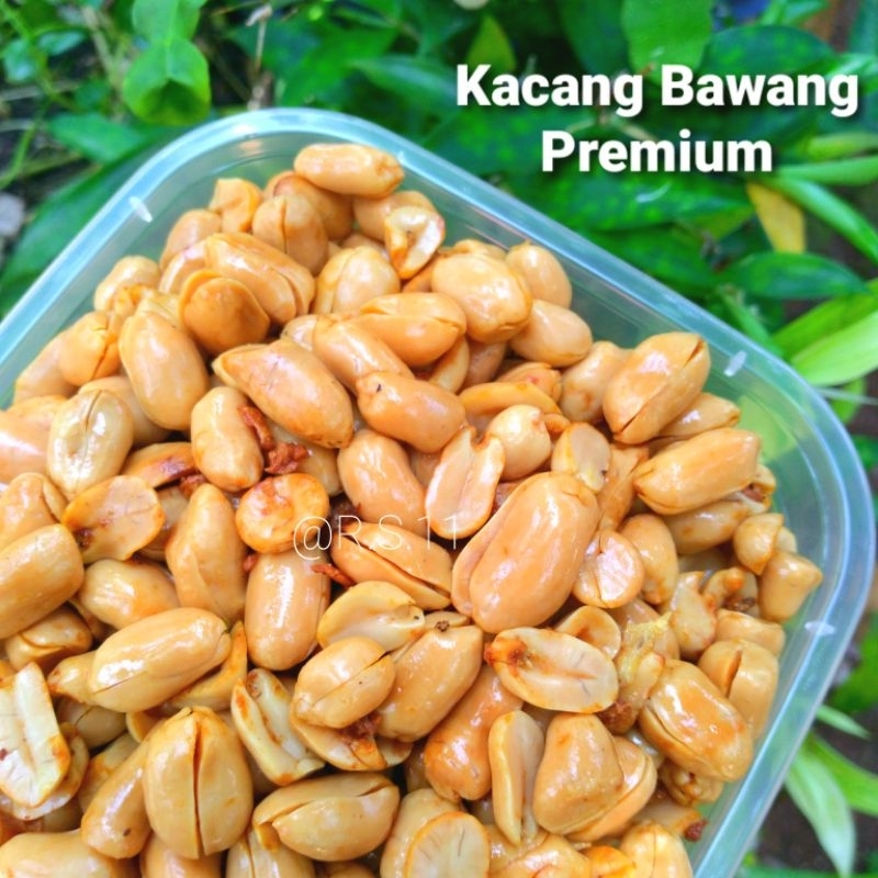 

ngemil asyik kacang bawang premium 250 gram cemilan home made