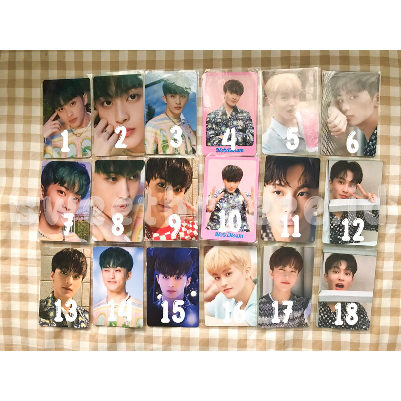 PC PHOTOCARD DICON MARK NCT 127 DREAM