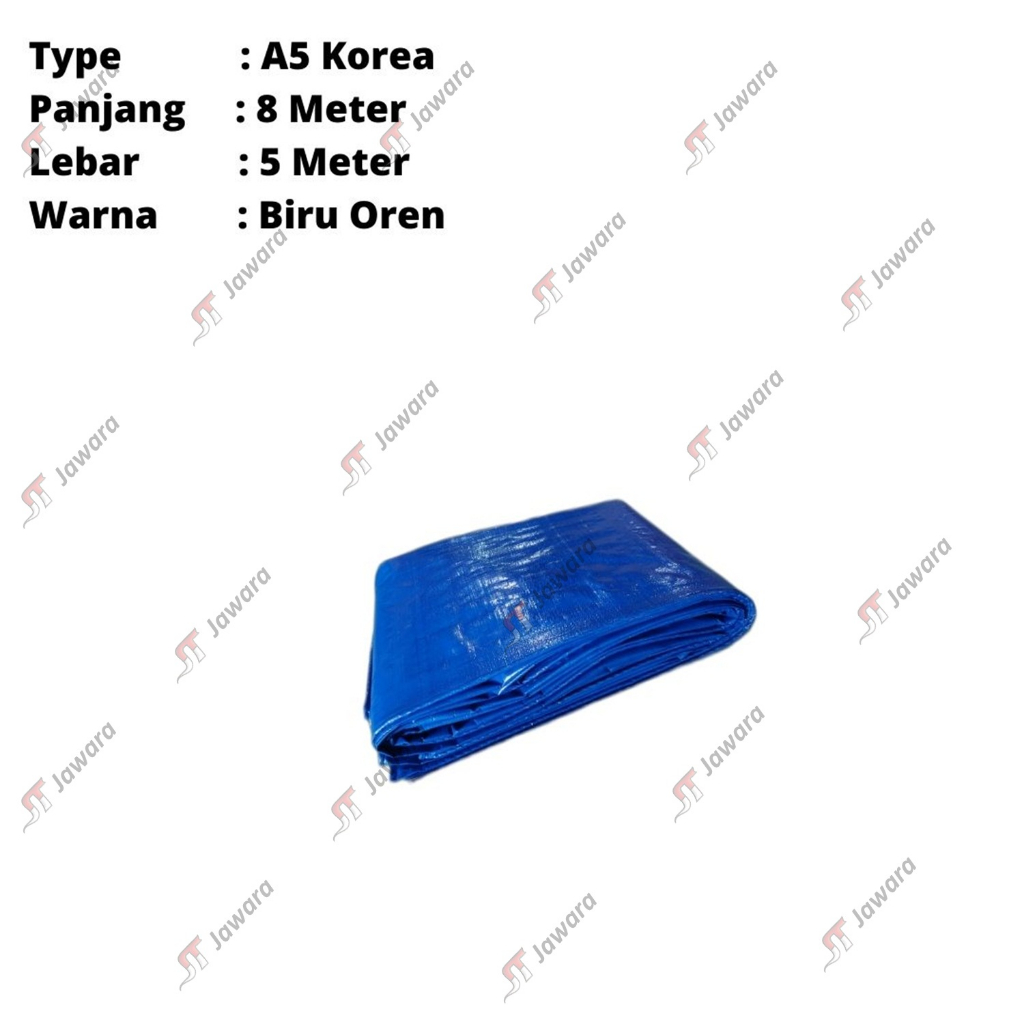 Terpal Tenda 5x8 Meter 4x10 4x11 6x7 Type A5 Korea