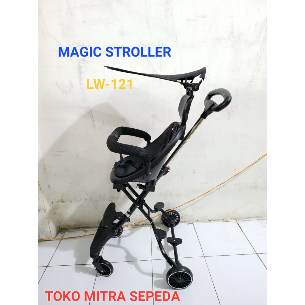 Magic Stroller Bayi Bisa Dilipat LW121 Exotic LW-121 LW 121