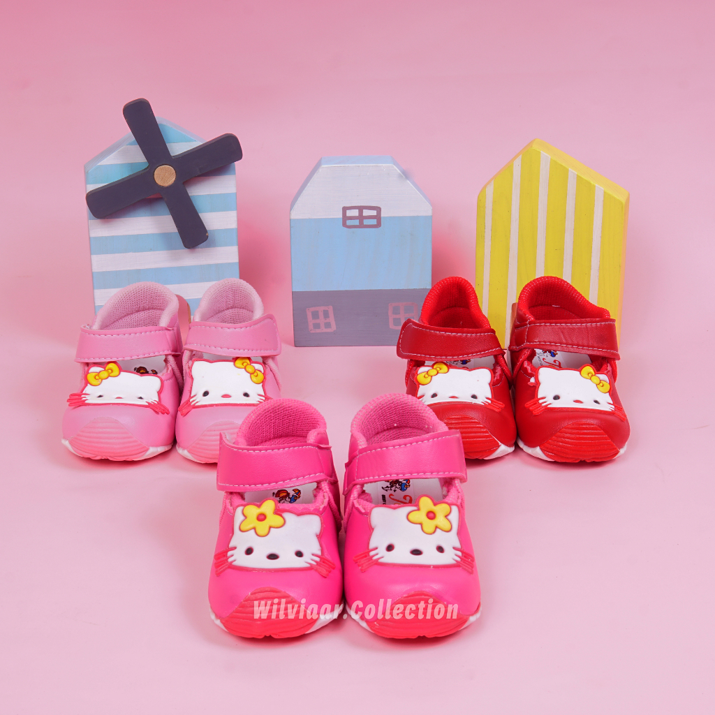 Sepatu Anak Perempuan 1 Tahun Sampai 3 Tahun / Sepatu Anak Bunyi Cit Cit Perempuan / Sepatu Bayi Per