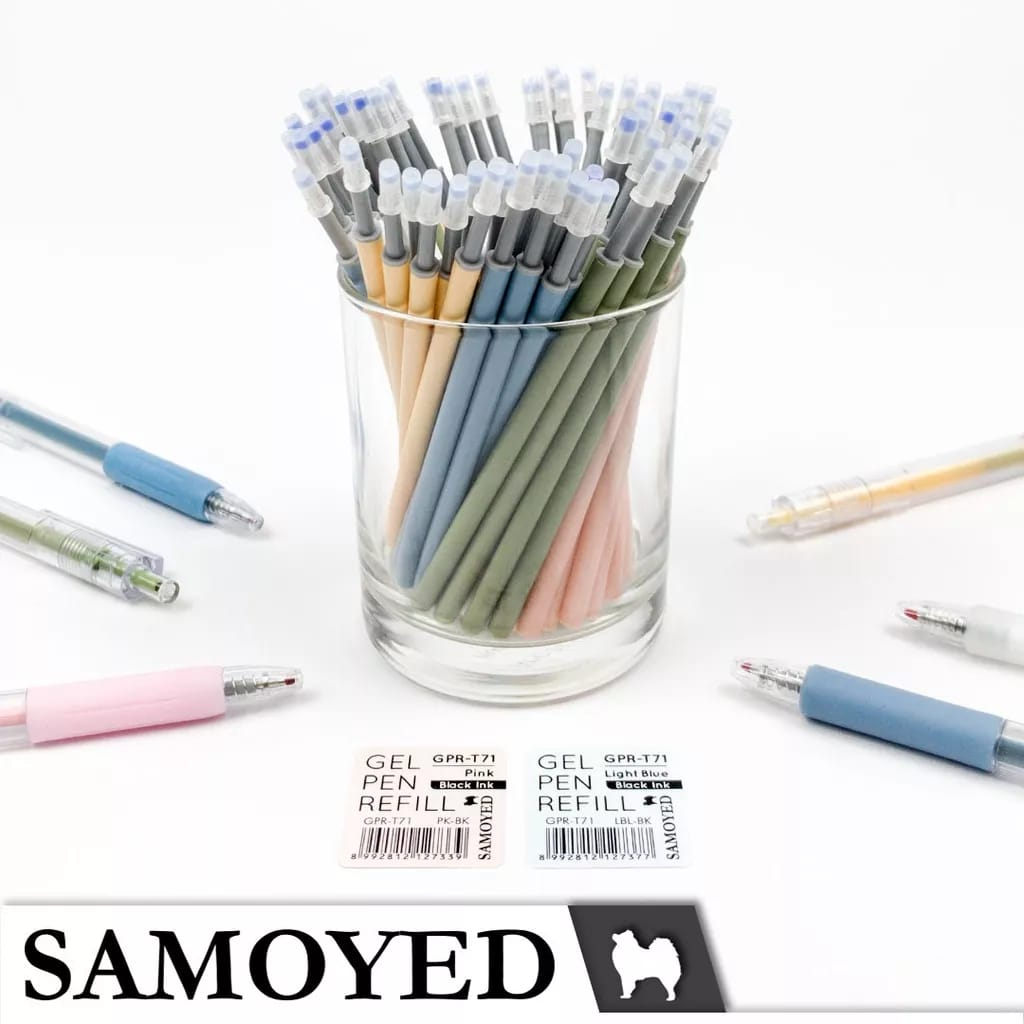 

Isi / Refill Tinta Pulpen / Gel Pen Ink Refills Samoyed GPR-T71