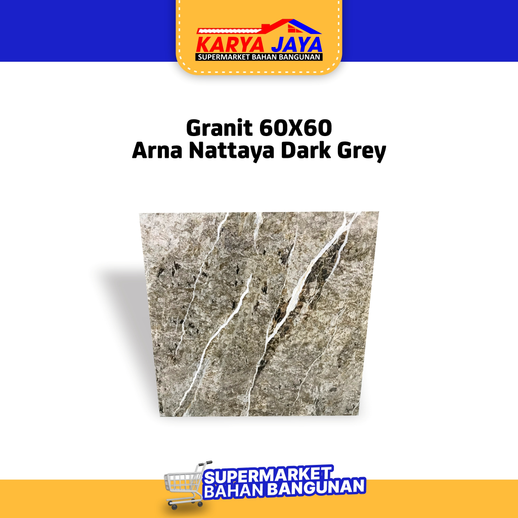 Granit 60x60 Arna Nattaya Dark Grey