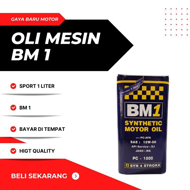 OLI BM1 BM 1 1LITER 15W 50