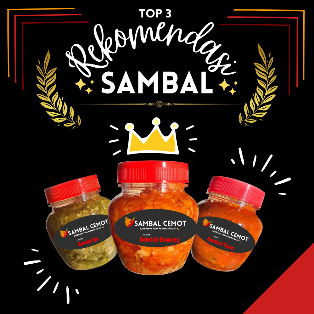 

Sambel Cemil Cemot 180g - Semua VARIAN