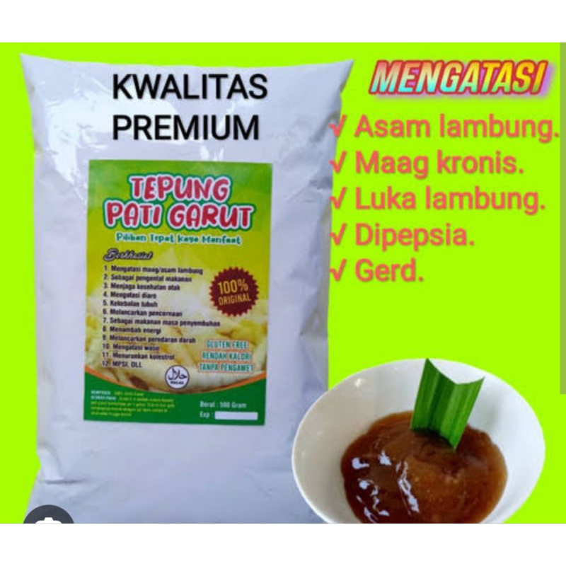 

tepung pati garut