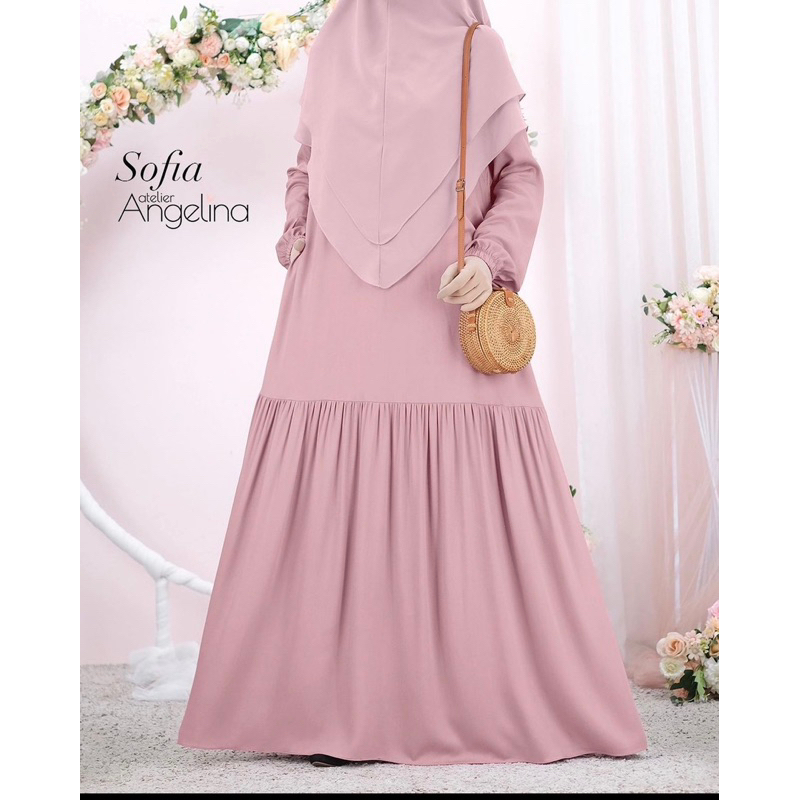 New bukan preloved atelier angelina sofia dress  embroidery M