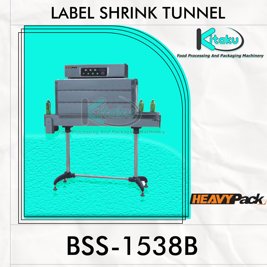 Mesin Label shrink tunnel BSS-1538B Heavypack