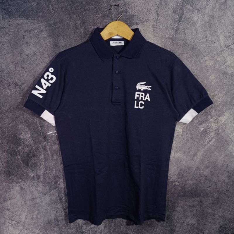 Baju kaos polo Lacoste FR4-L4 N43 bekas second branded casual preloved