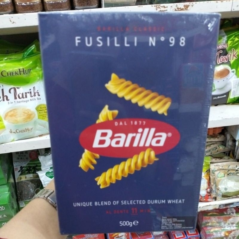 

barilla fusilli 500gr impor italy