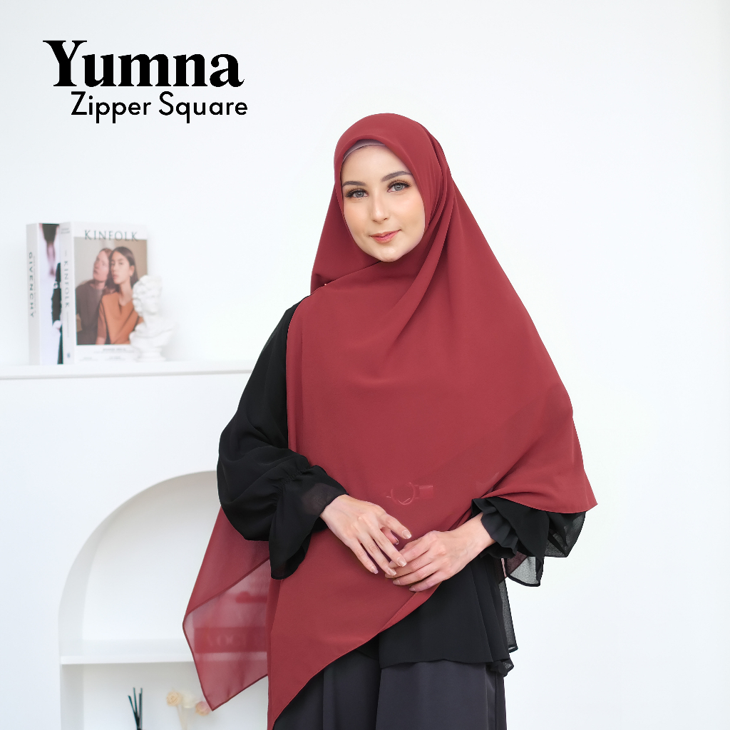 Naila Hijab_Yumna Zipper/Hijab Instant Resleting
